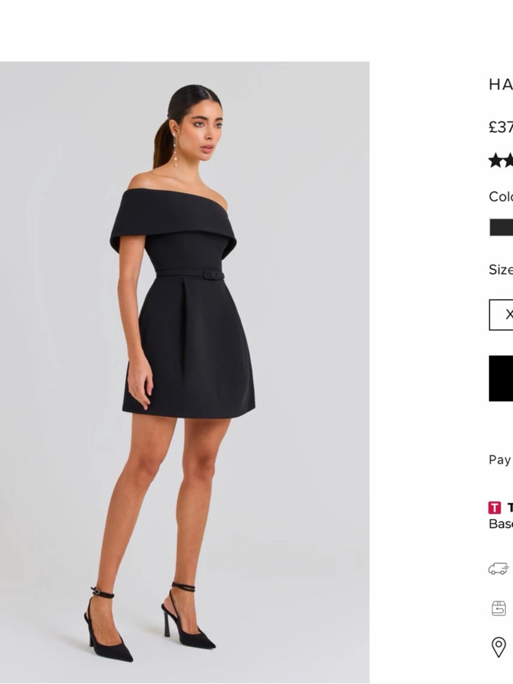Nadine Merabi Harper Dress New Size XS